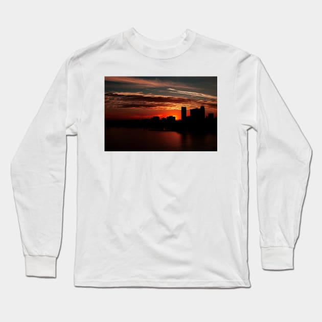 and yet another day closes... Long Sleeve T-Shirt by blumwurks